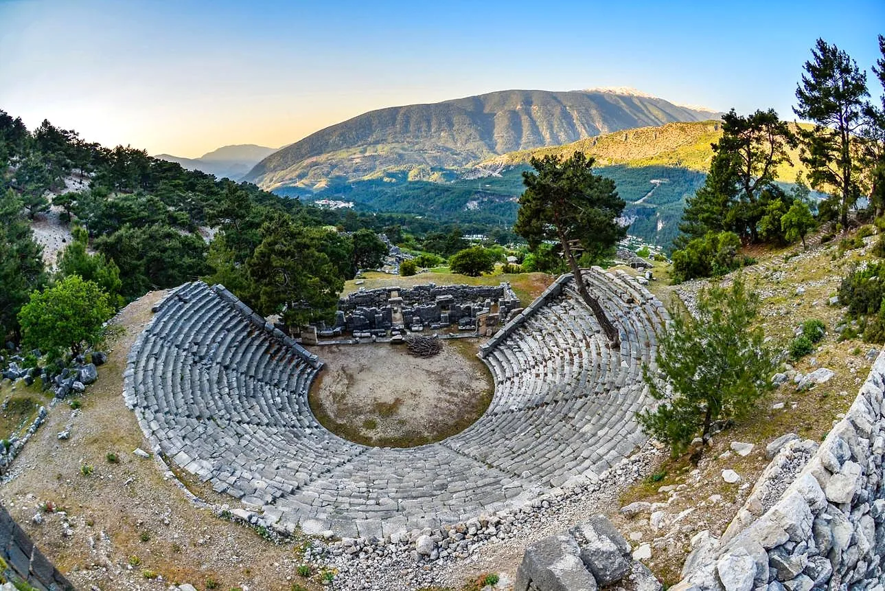 The mountain theatre of Arykanda