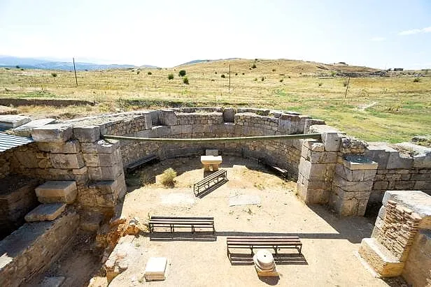 Excavated remains at Pisidian Antioch near Yalvaç