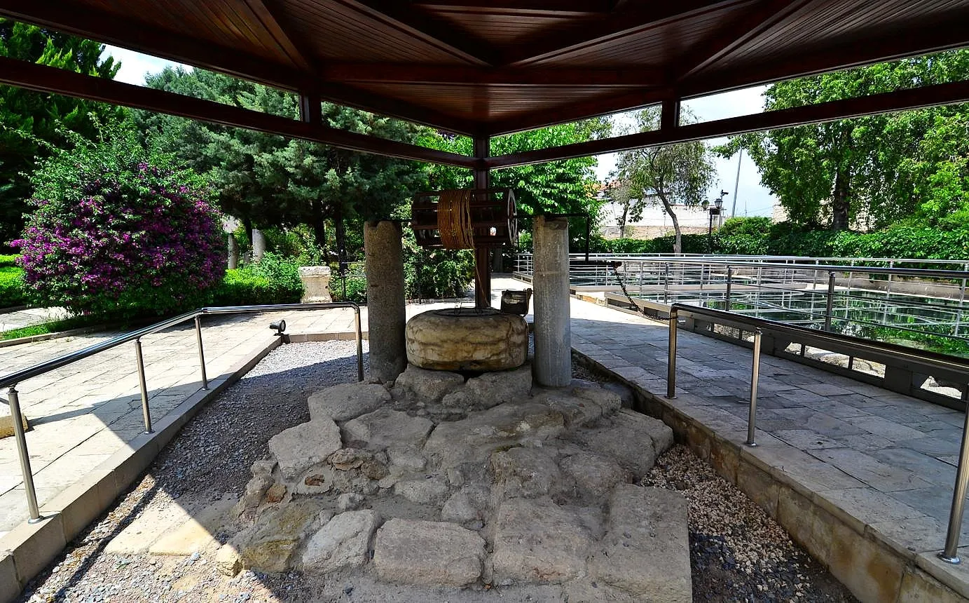 St Paul's Well in a garden in Tarsus